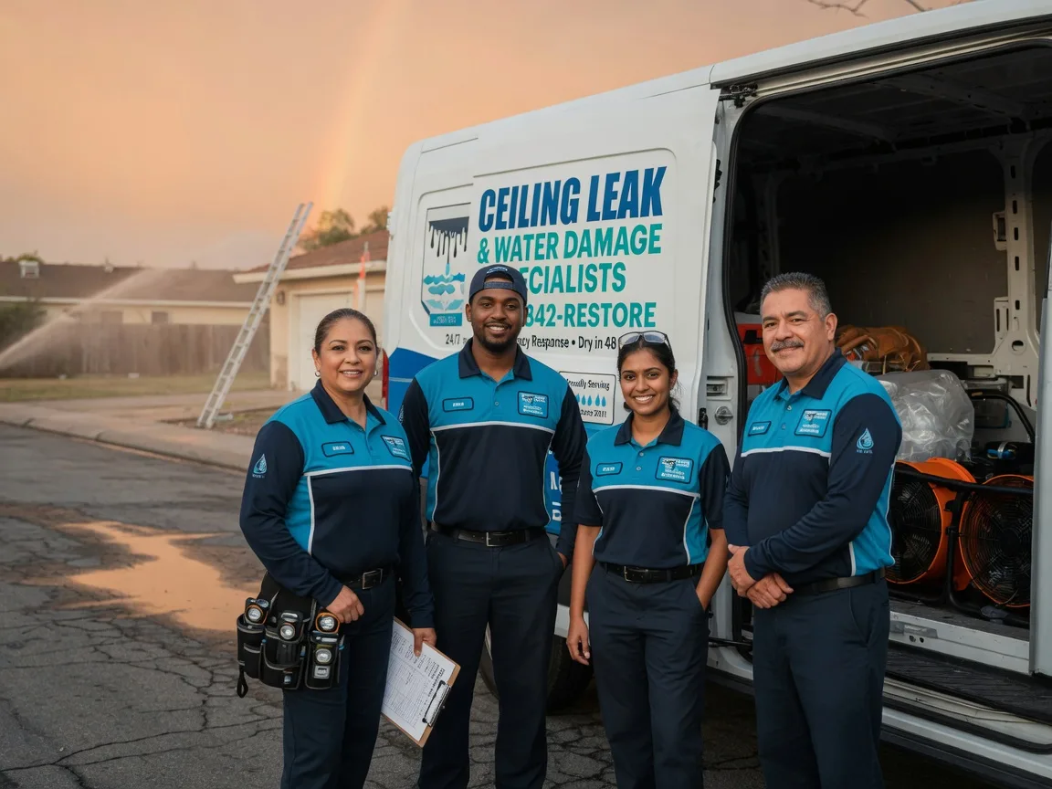 Ceiling Leak Cleanup company in Janesville, MN